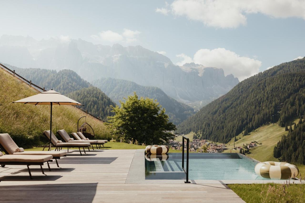 Luxury Spa Chalet Lum D'Or Wolkenstein in Gröden Exterior foto