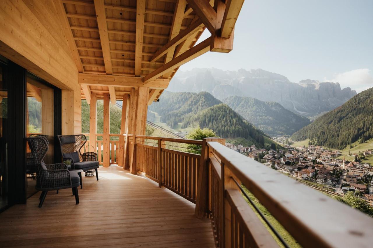 Luxury Spa Chalet Lum D'Or Wolkenstein in Gröden Exterior foto