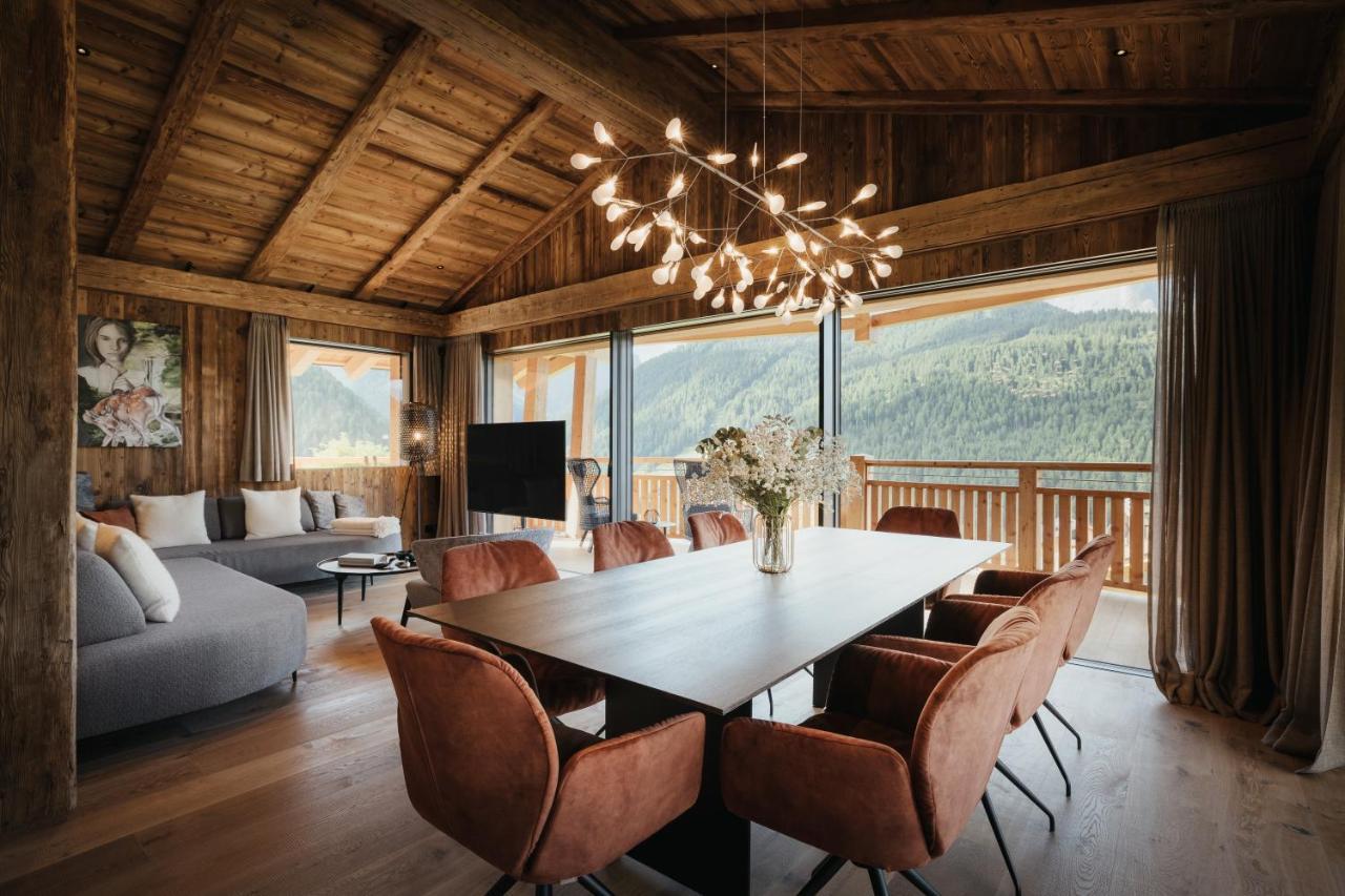 Luxury Spa Chalet Lum D'Or Wolkenstein in Gröden Exterior foto