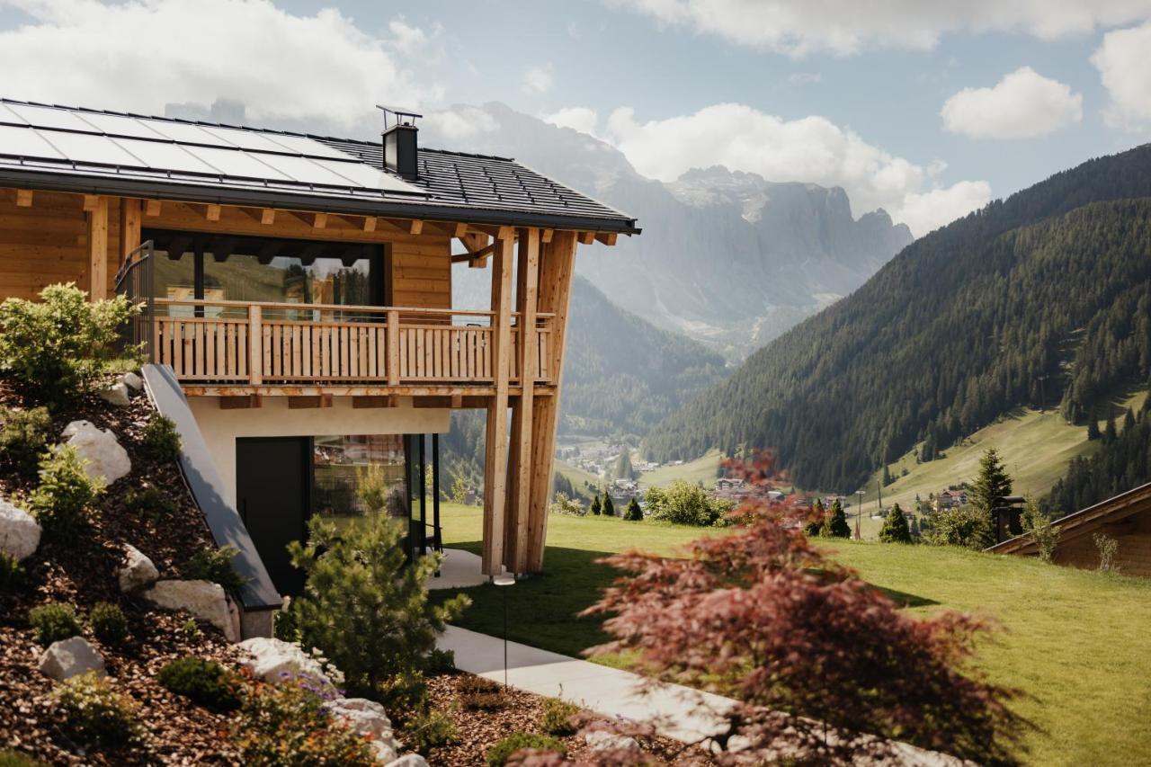 Luxury Spa Chalet Lum D'Or Wolkenstein in Gröden Exterior foto